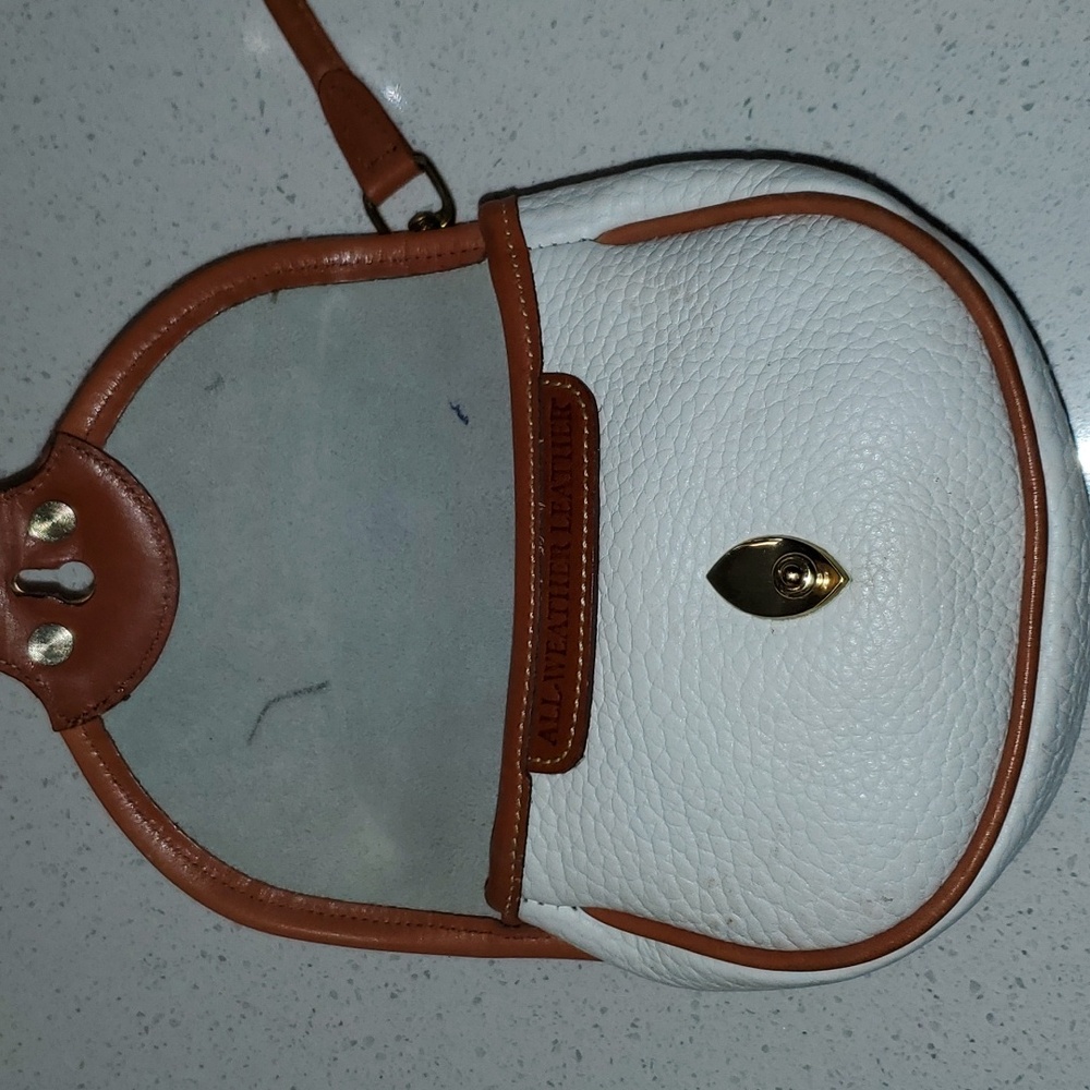 USA 🇺🇸 Vintage and Rare  DOONEY & BOURKE pebbled leather crossbody bag - Picture 10 of 10